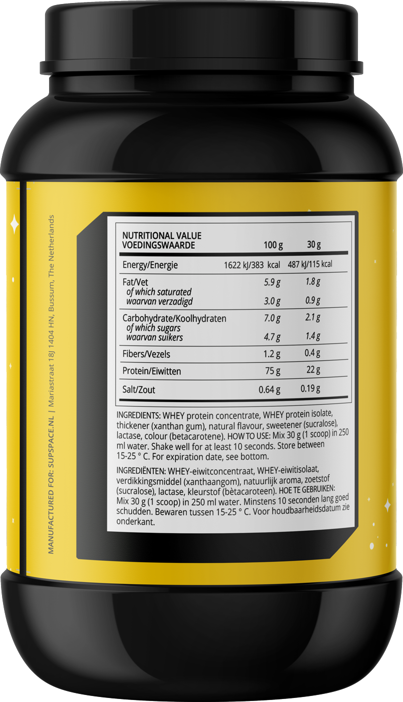 Supspace Milky Whey Protein Cookies & Cream (1800 g)