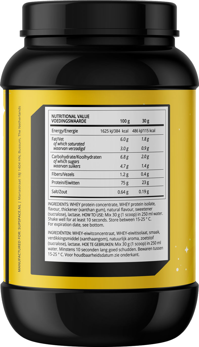 Supspace Milky Whey Protein Vanille (1800 g)