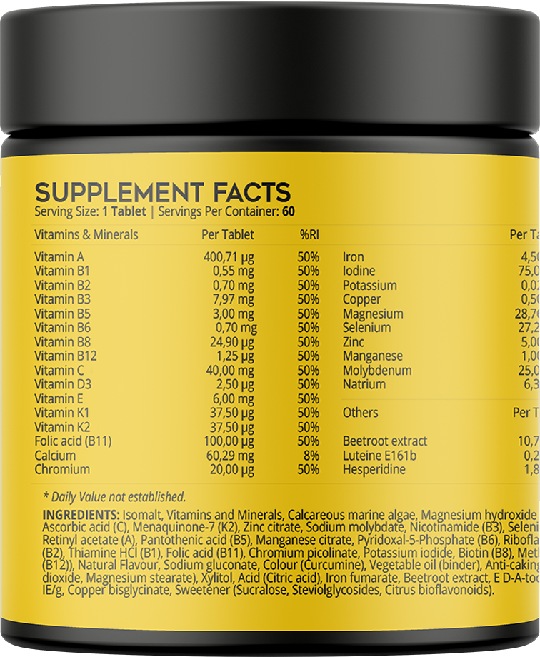 Supspace Multi Sports Vitamine (60 gélules)