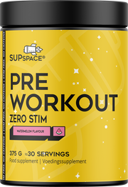 Supspace Pre-workout Zero Stim Pastèque (375 g)