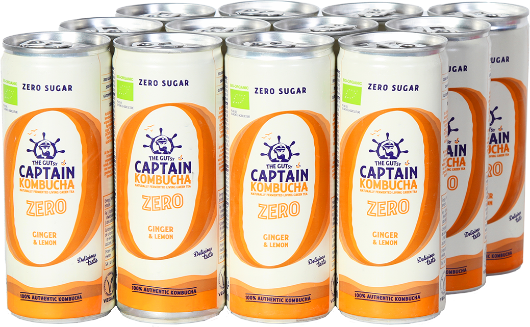 The Gutsy Captain Kombucha Zero