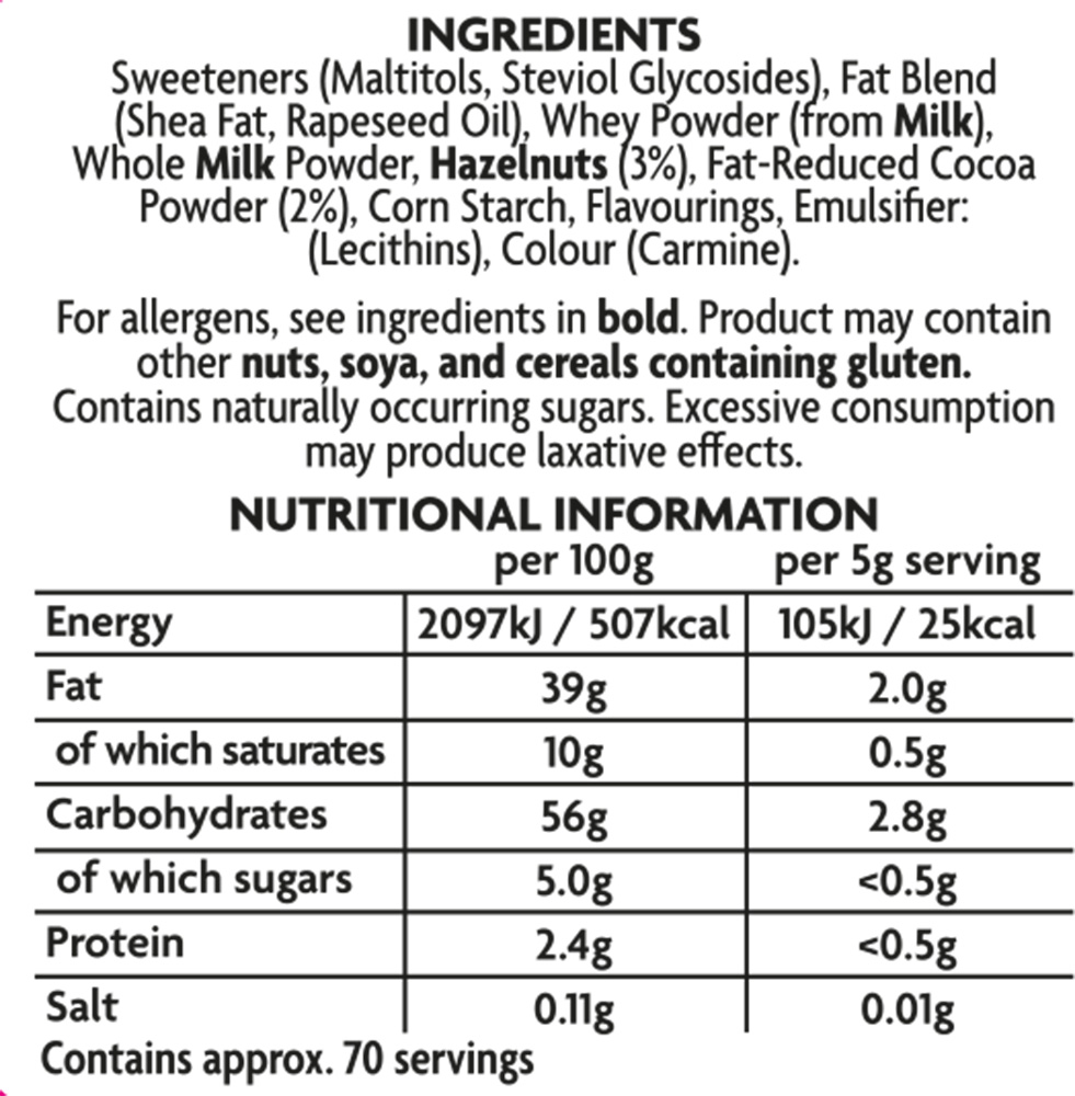 Skinny Chocaholic Spread Strawberry & Chocolate & Hazelnut (350 g)