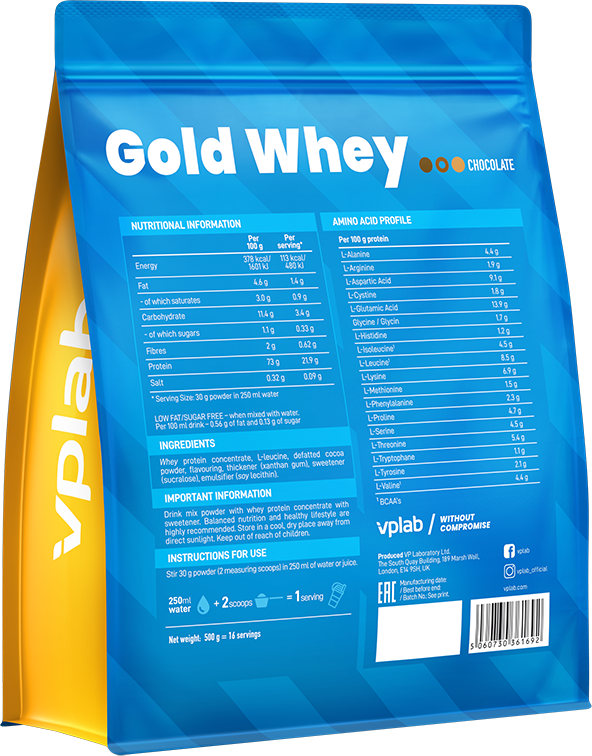 VPLab Gold Whey Chocolat (500 g)