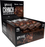 Warrior Crunch Bar Fudge Brownie (12 x 64 g)