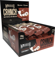 Warrior Crunch Bar Chocolat au lait Noix de coco (12 x 64 g)