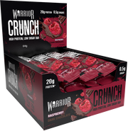 Warrior Crunch Bar Raspberry Dark Chocolate (12 x 64 g)