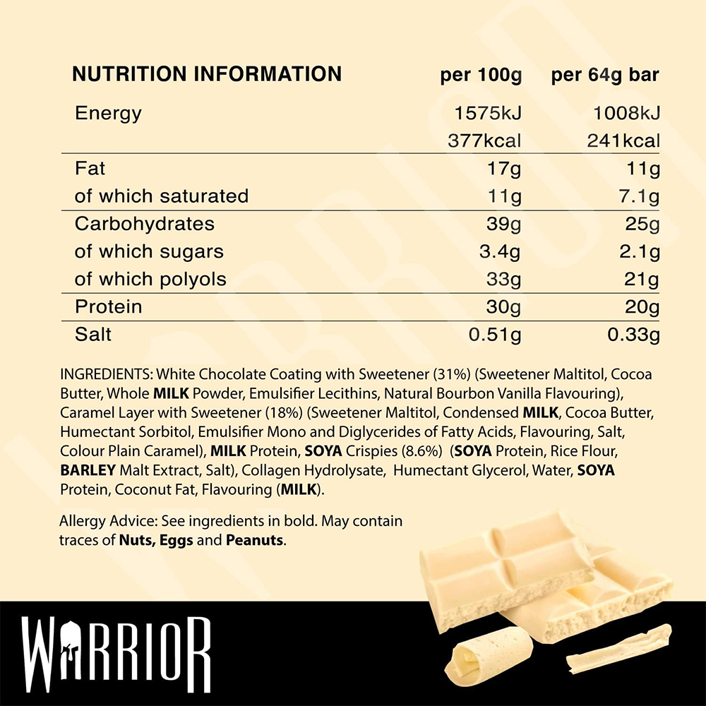 Warrior Crunch Bar