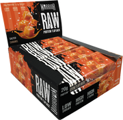 Warrior Raw Protein Flapjack Caramel salé (12 x 75 g)