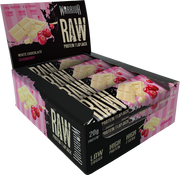 Warrior Raw Protein Flapjack Chocolat blanc Cranberry (12 x 75 g)
