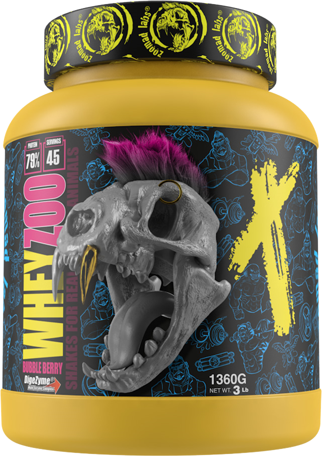 Zoomad WHEYZOO Bubble Berry (1360 g)