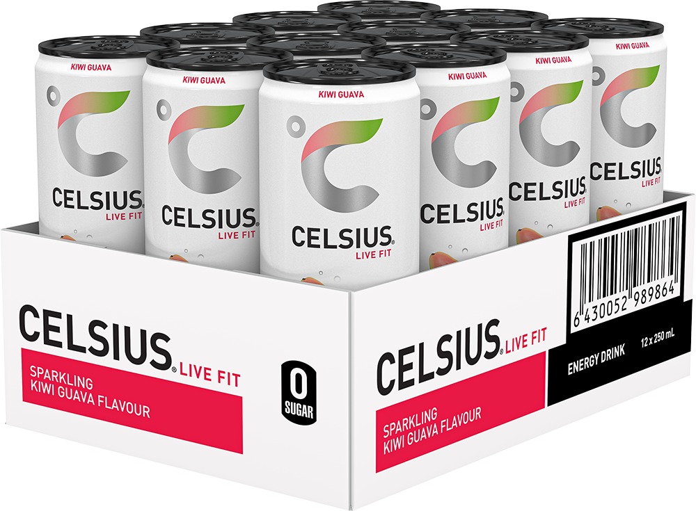 Celsius Sparkling Energy Drink (12 x 250 ml)