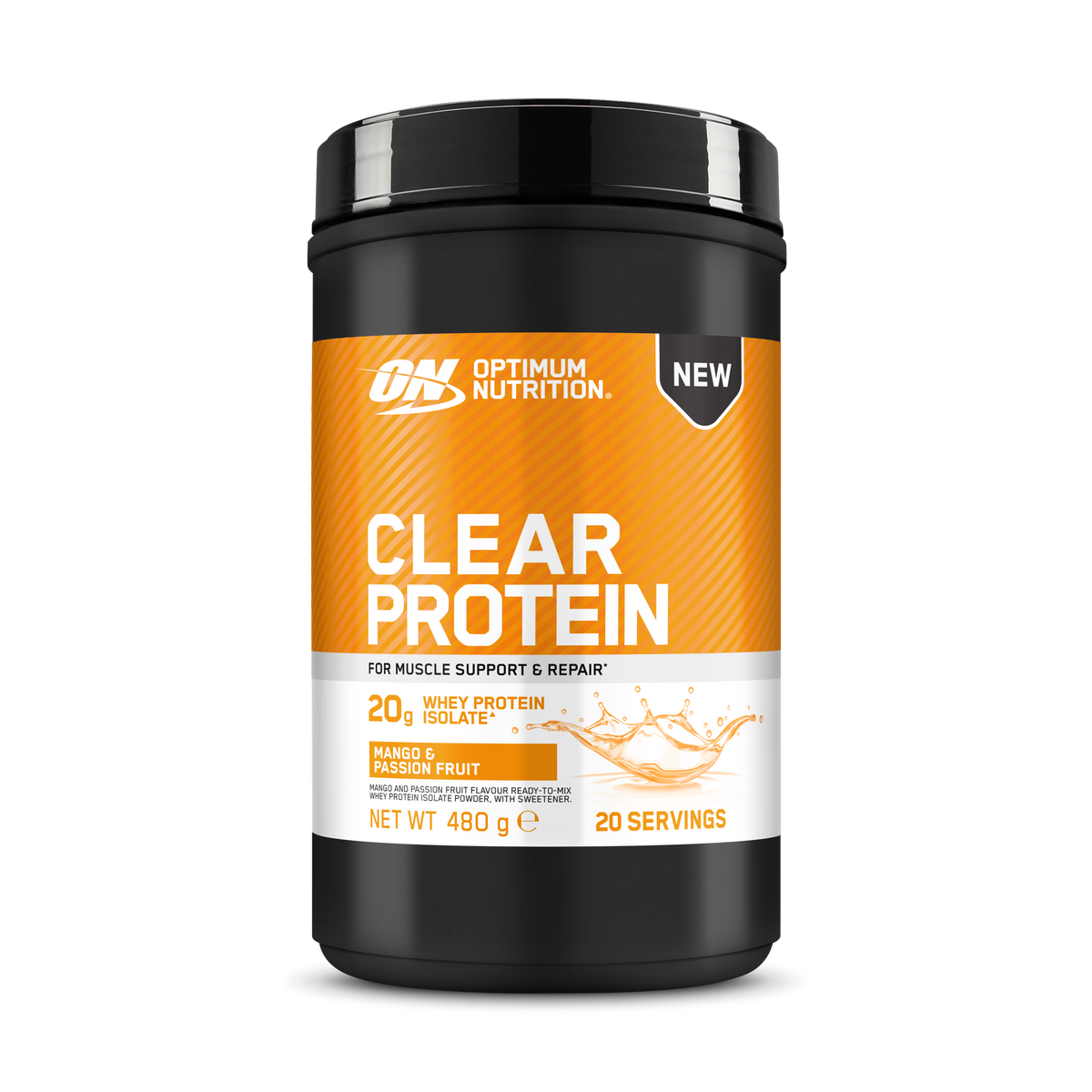 Optimum Nutrition Clear Whey Isolate Mango & Passion Fruit 480 g