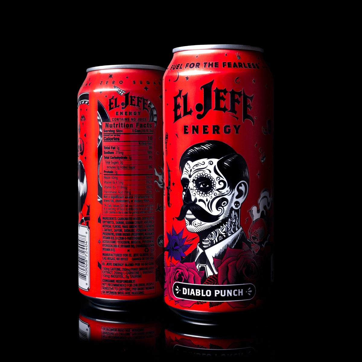 El Jefe Energy Diablo Punch 12 x 473 ml