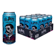 El Jefe Energy Sinister Razz 12 x 473 ml