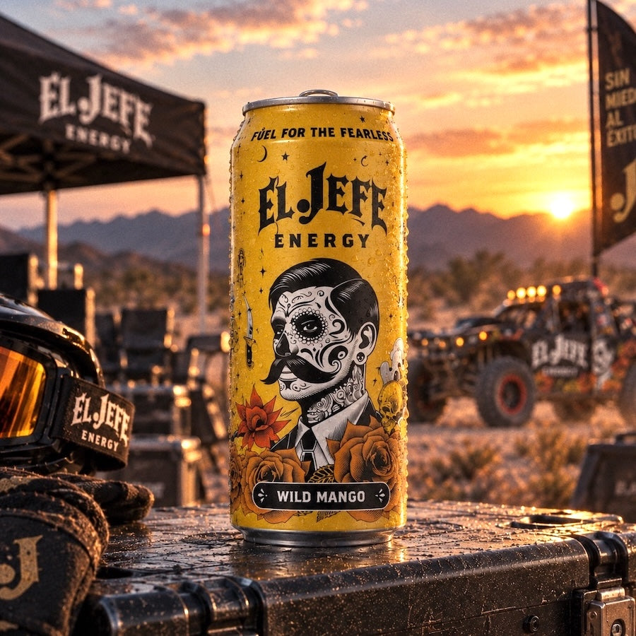 El Jefe Energy Wild Mango 12 x 473 ml
