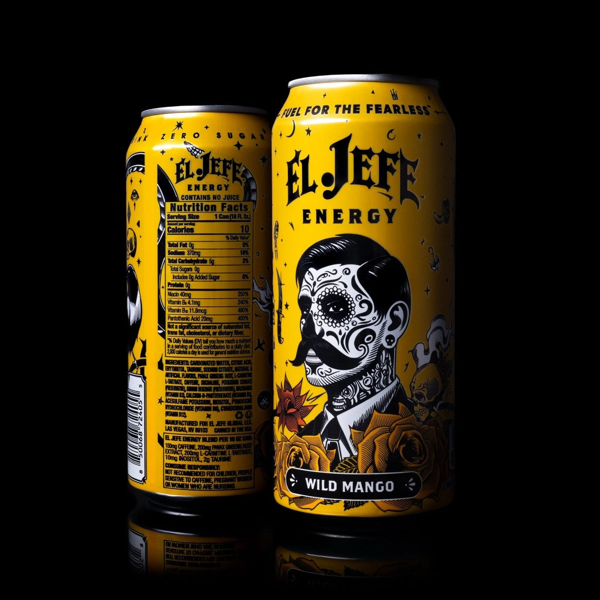 El Jefe Energy Wild Mango 12 x 473 ml