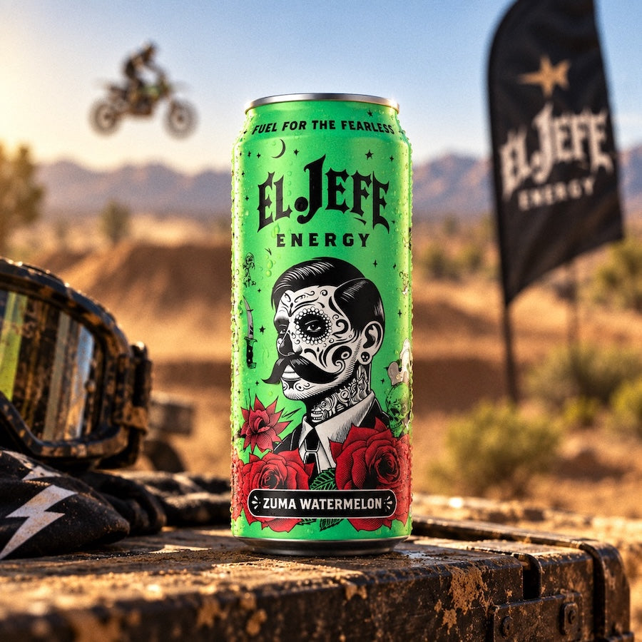 El Jefe Energy Zuma Watermelon 12 x 473 ml