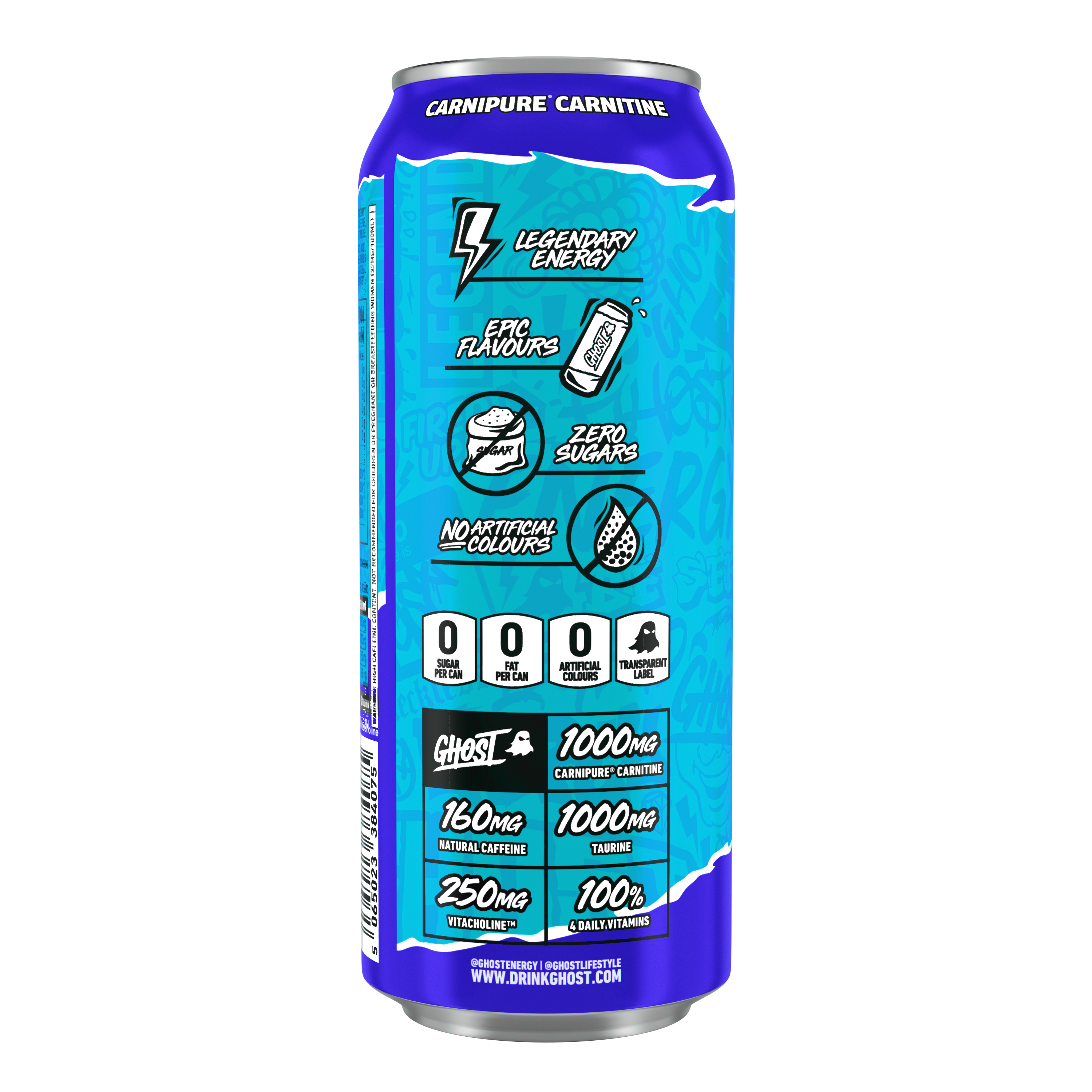 Ghost Energy Blue Raspberry (12 x 500 ml)