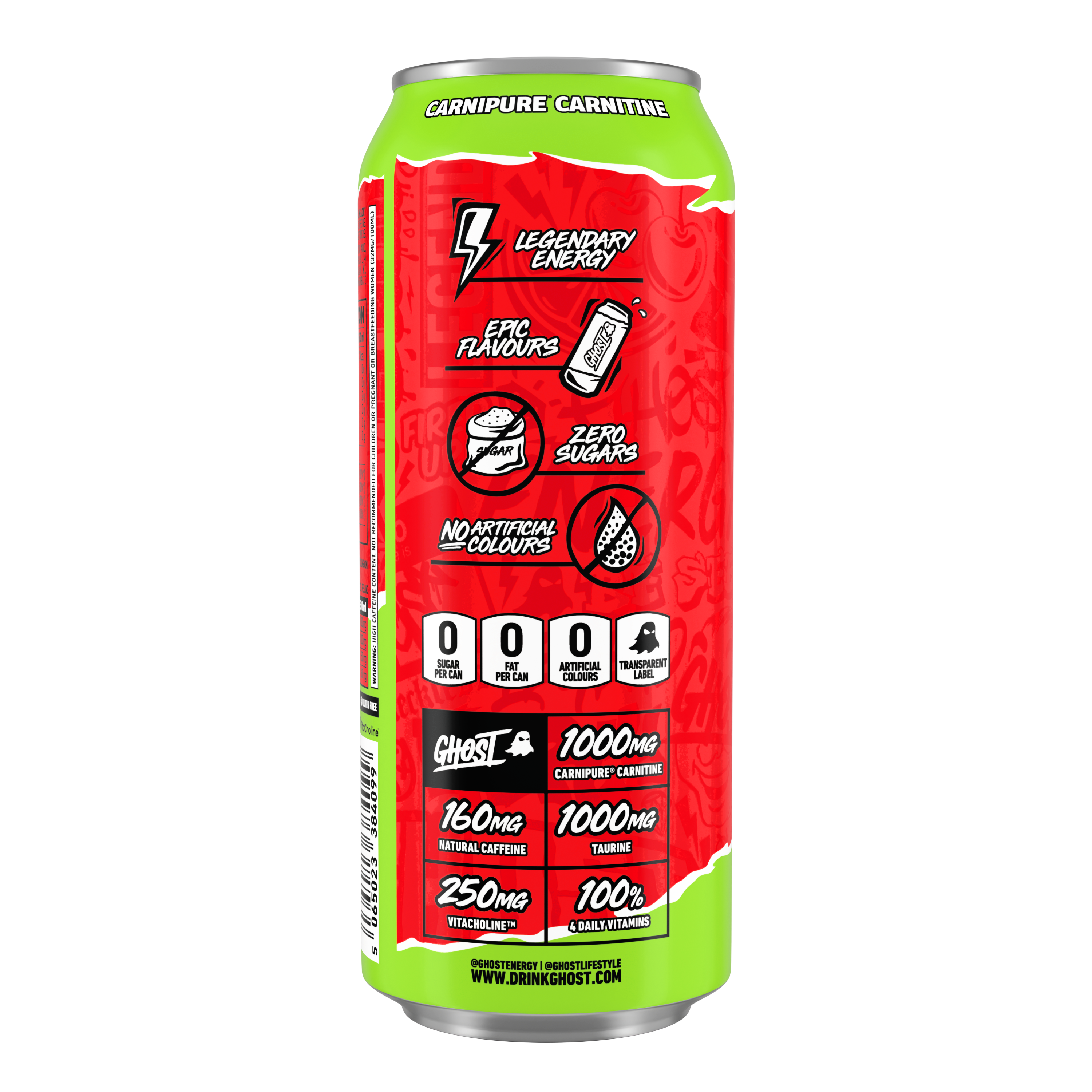 Ghost Energy Cherry Limeade (12 x 500 ml)