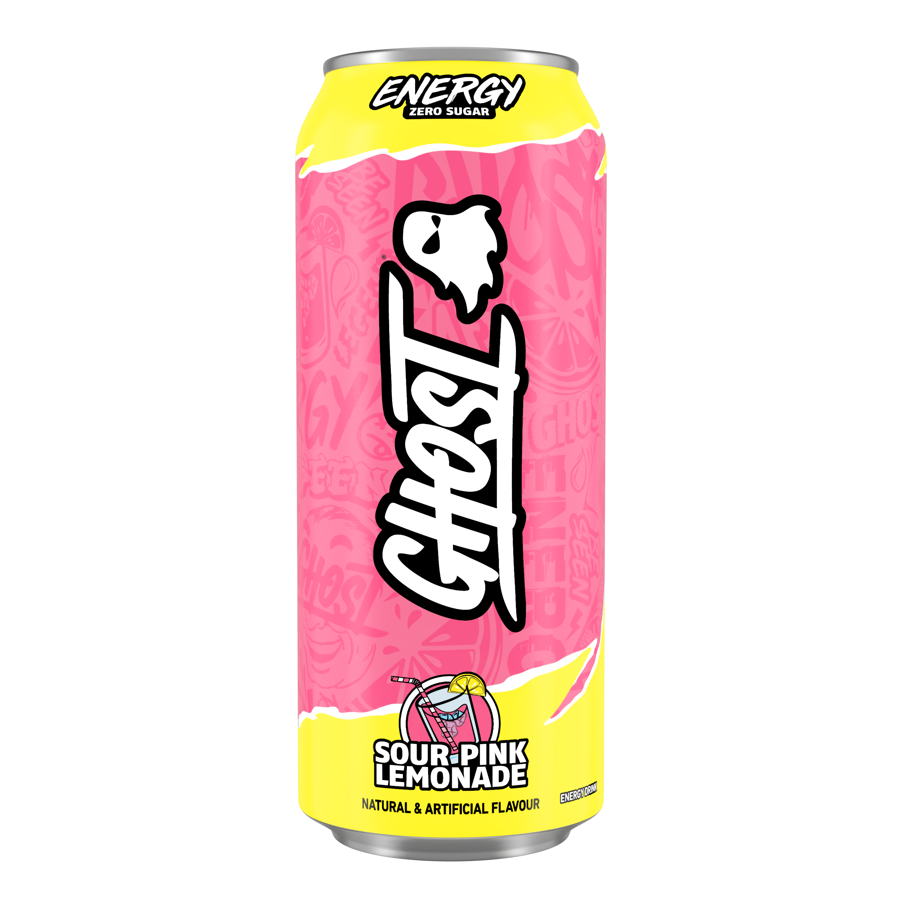 Ghost Energy Pink Lemonade (12 x 500 ml)