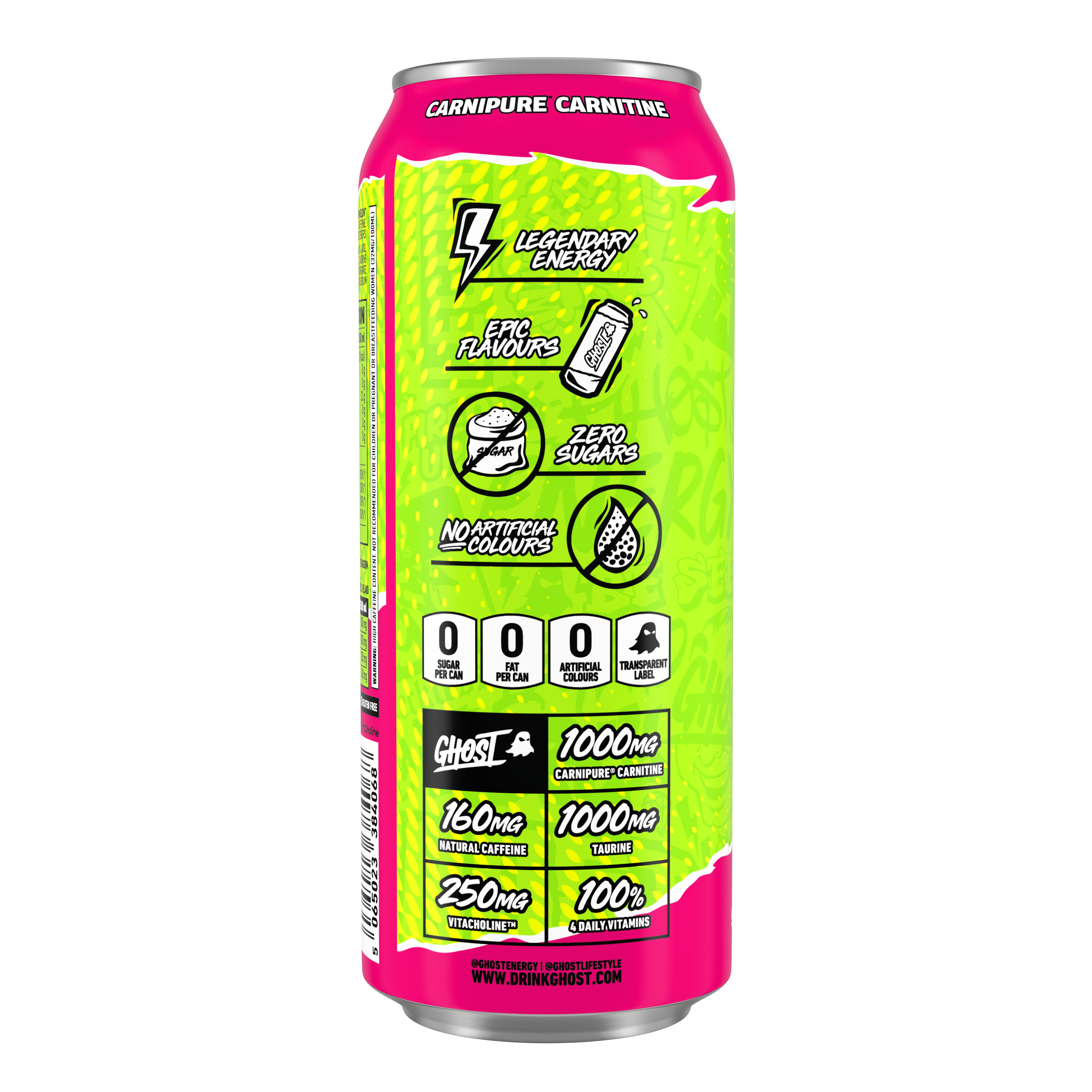 Ghost Energy Warheads Watermelon (12 x 500 ml)