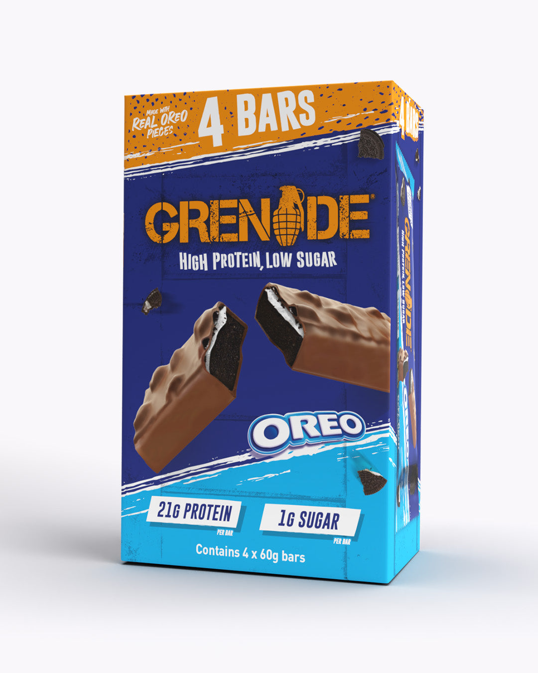Grenade Protein Bar OREO – boîte de 4 barres