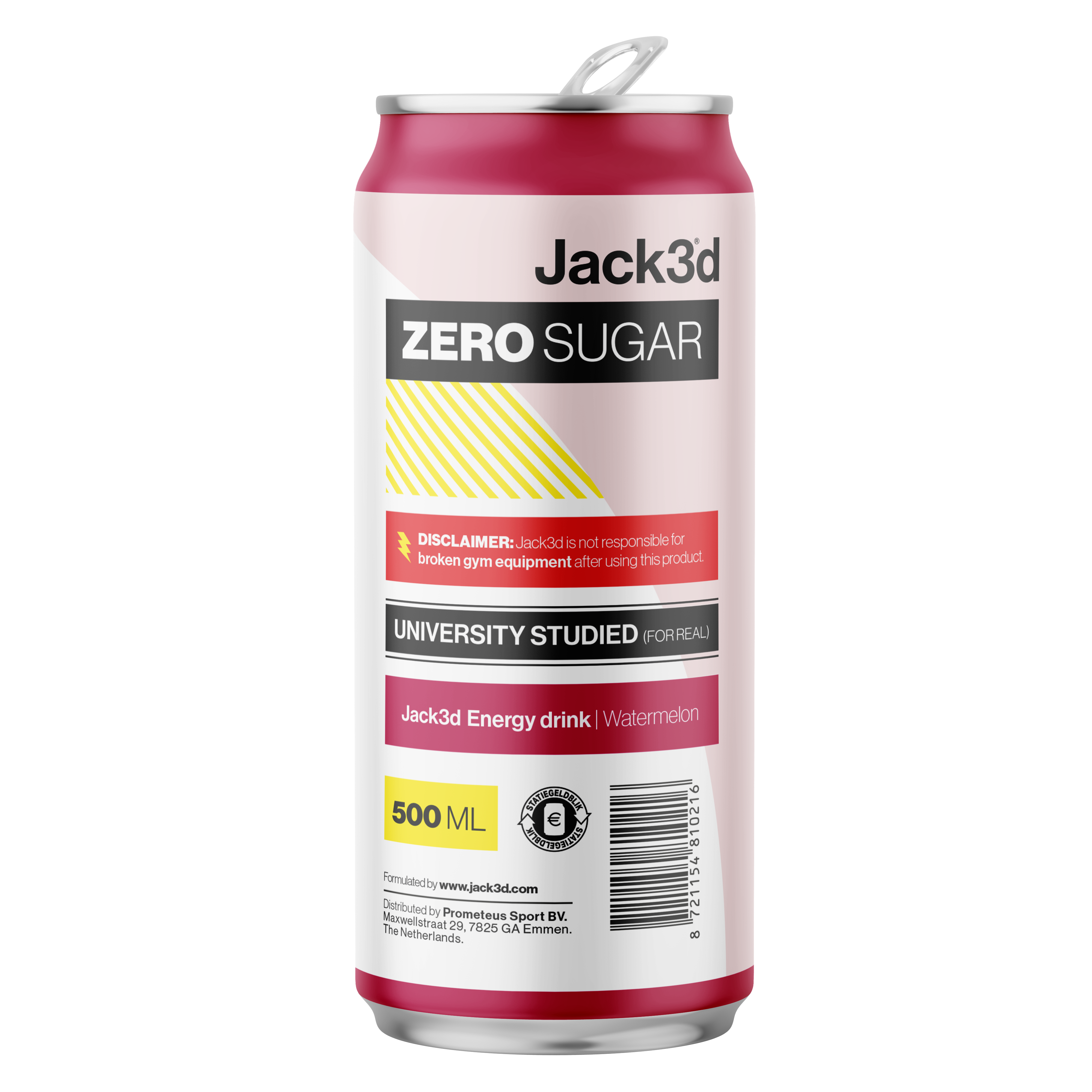 Jack3d Energy Pastèque (12 x 500 ml)