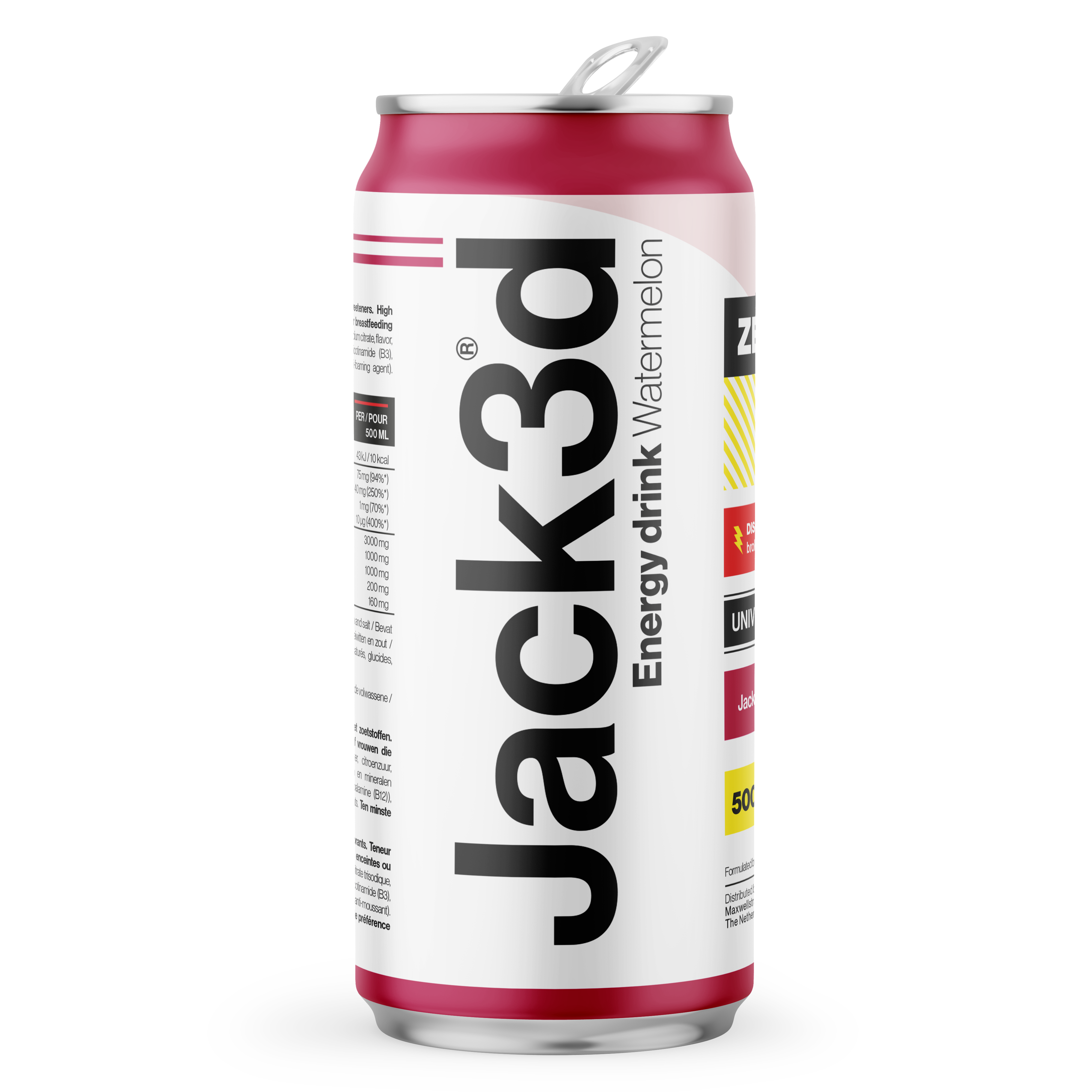 Jack3d Energy Pastèque (12 x 500 ml)