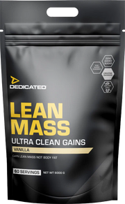 Dedicated Nutrition Lean Mass Gainer Vanille (6000 g)