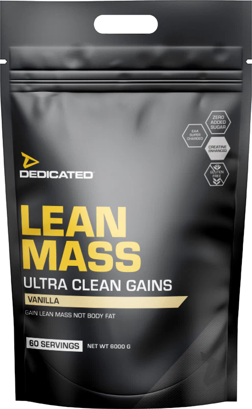 Dedicated Nutrition Lean Mass Gainer Vanille (6000 g)