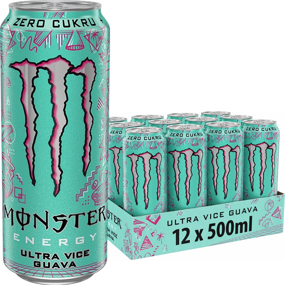 Monster Energy Ultra Vice Guava (1 x 500 ml)
