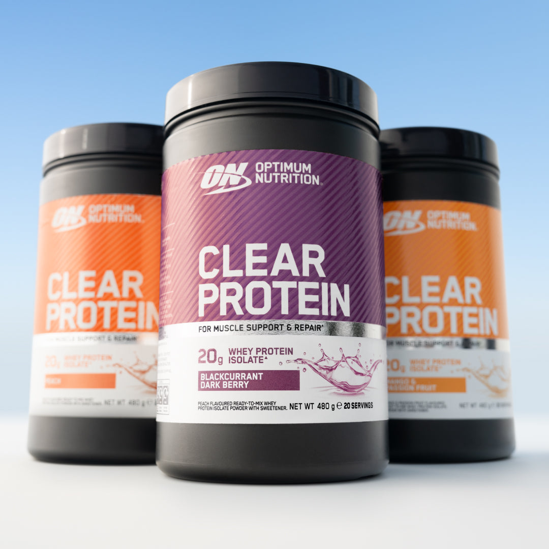 Optimum Nutrition Clear Whey Isolate assortiment