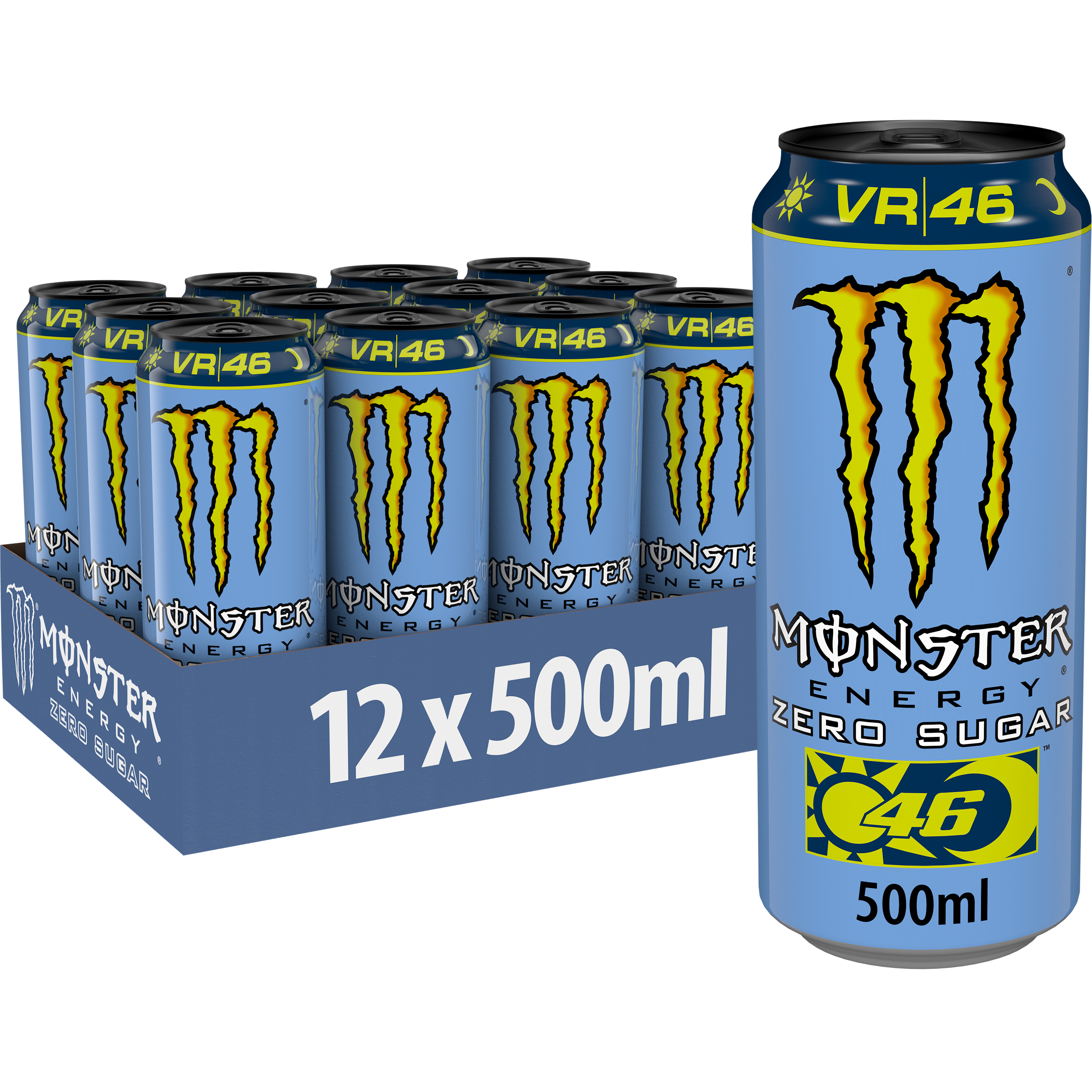 Monster Energy VR46 Zero Sugar (12 x 500 ml)