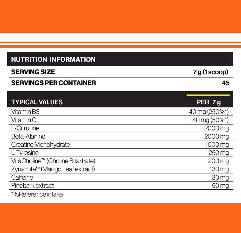 Jack3d Advanced Pre-workout Tropical (315 g)