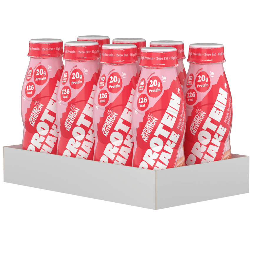 Applied Nutrition High Protein Shake Strawberry & Cream (8 x 330 ml)
