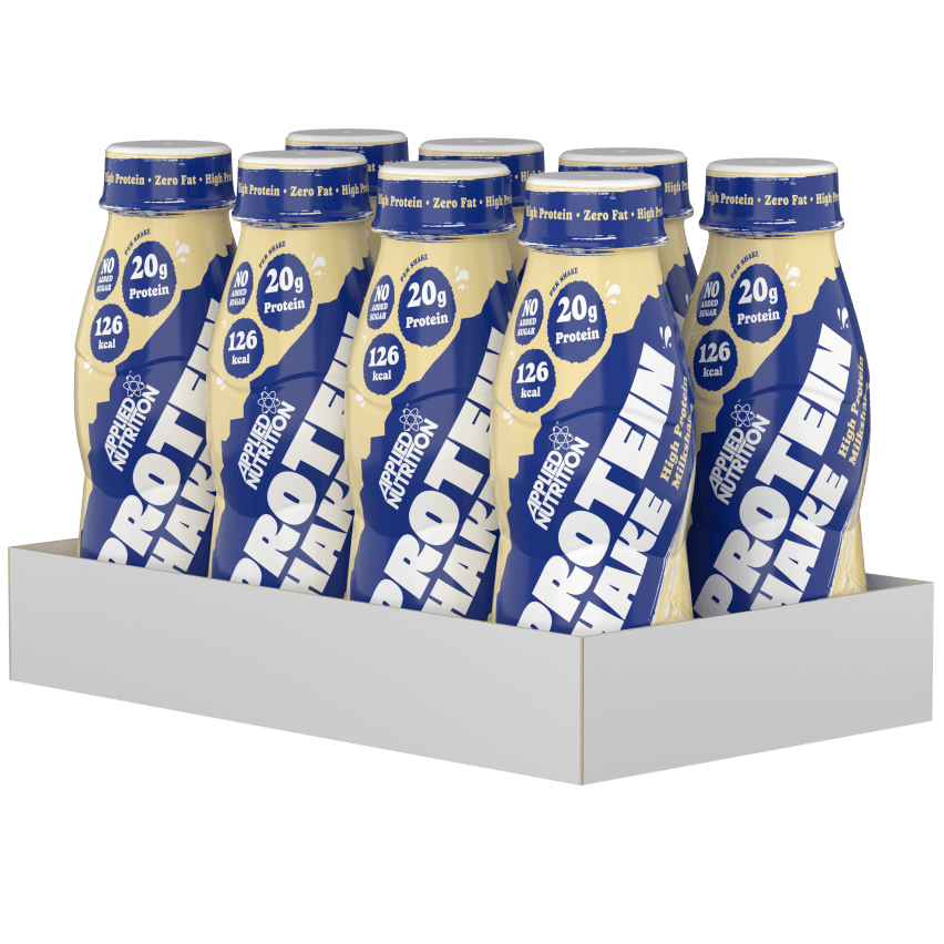 Applied Nutrition High Protein Shake Chocolat blanc (8 x 330 ml)