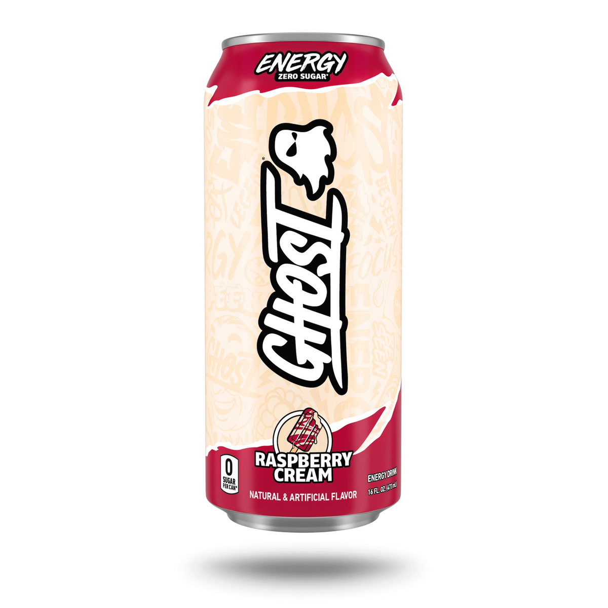 Ghost Energy Raspberry Cream blik