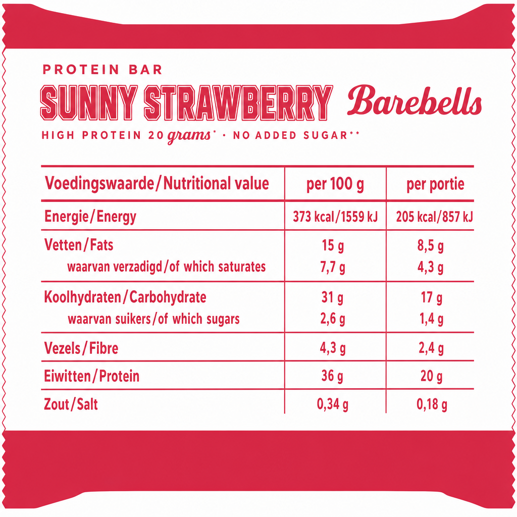 Barebells Sunny Strawberry