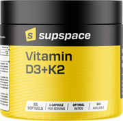 Supspace Vitamin D3 & K2 (60 gélules)