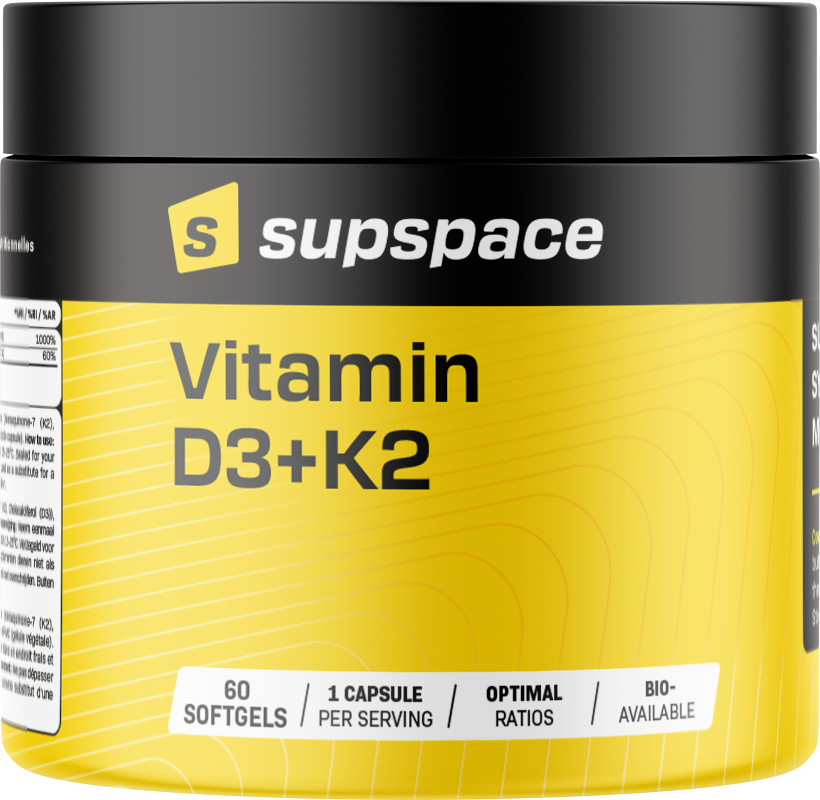 Supspace Vitamin D3 & K2 (60 gélules)