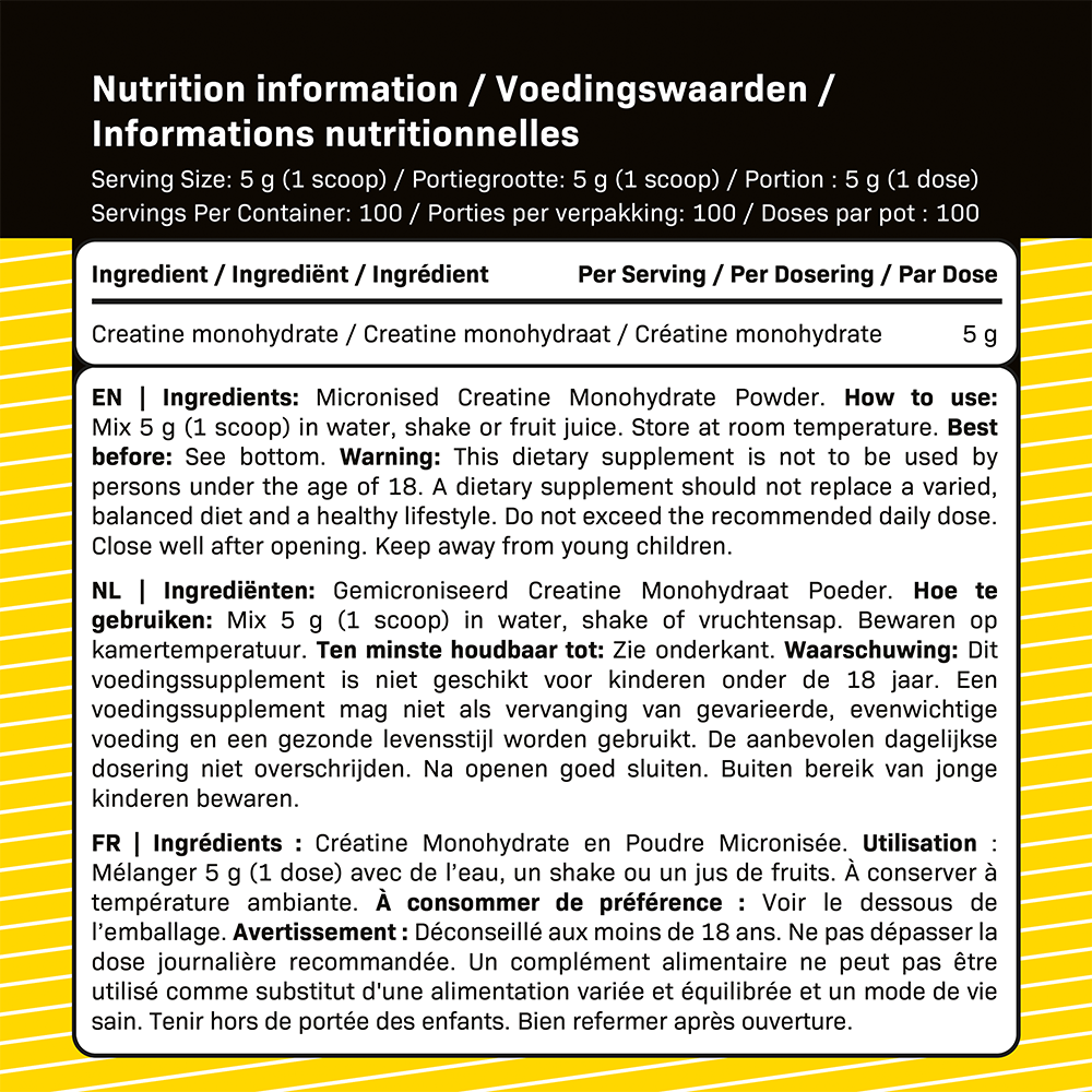 Supspace Creatine Ultra Pure (500 g)