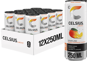 Celsius Sparkling Energy Drink Mango Lemonade (12 x 250 ml)