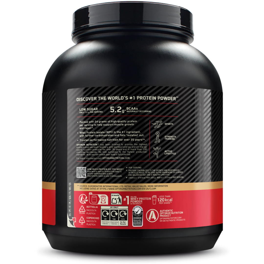 Optimum Nutrition Gold Standard 100% Whey Vanilla Ice Cream (2000 g)