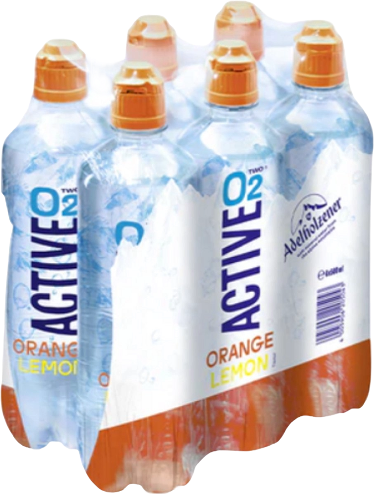 Active O2 - Orange Lemon - 6 x 500 ml – Supspace FR
