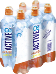 Active O2 - Orange Lemon - 6 x 500 ml