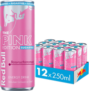 Red Bull Pink Edition Sugar Free Forest Fruits (12 x 250 ml)