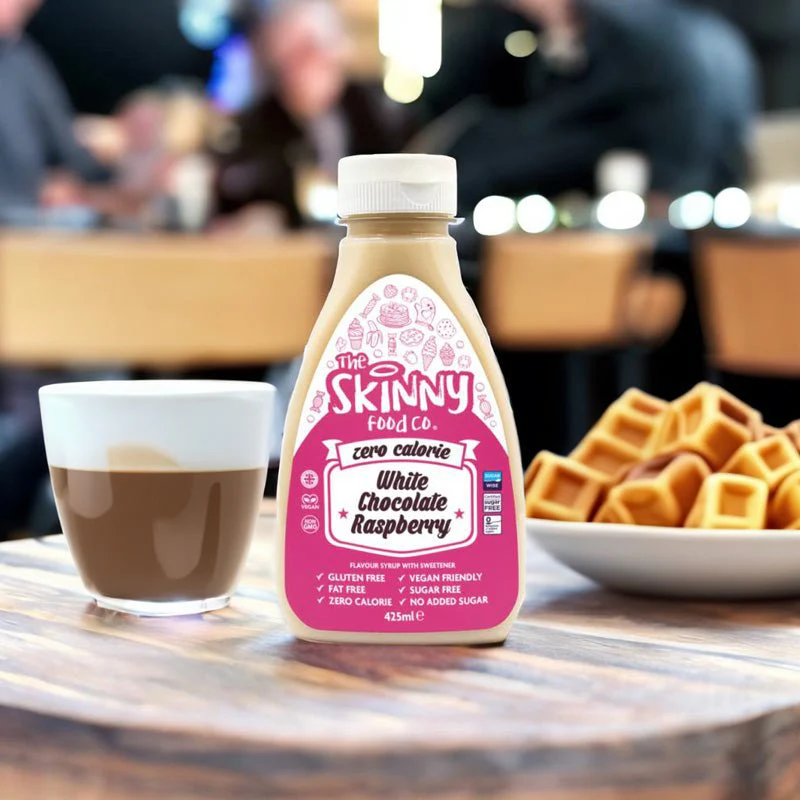 Skinny Syrup Chocolat blanc Framboise (425 ml)