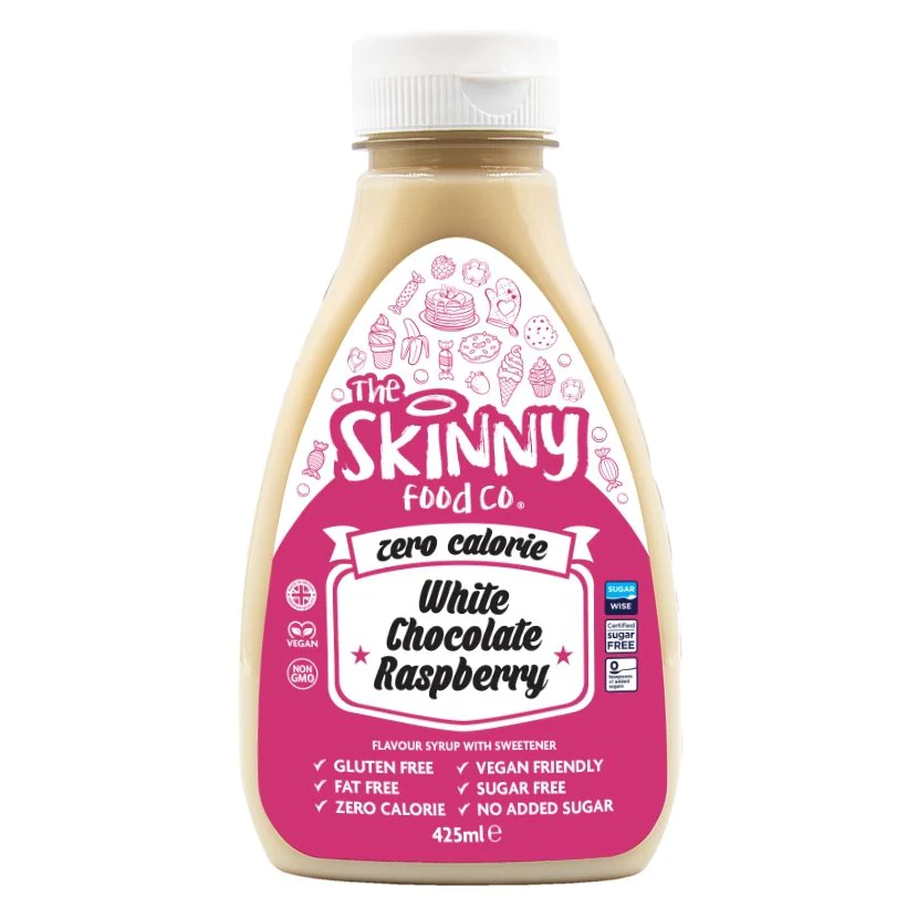 Skinny Syrup Chocolat blanc Framboise (425 ml)