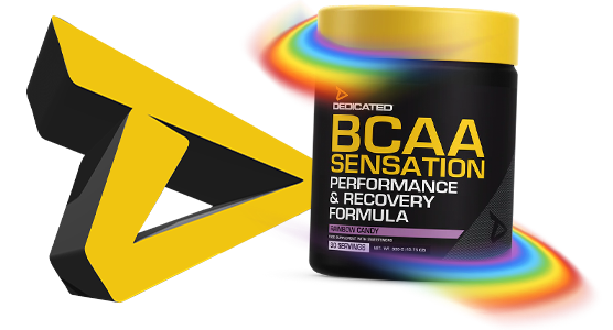 Dedicated Nutrition BCAA Sensation Rainbow Candy