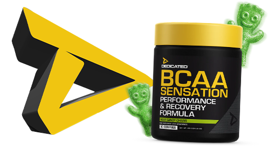 Dedicated Nutrition BCAA Sensation Sour Candy Chews
